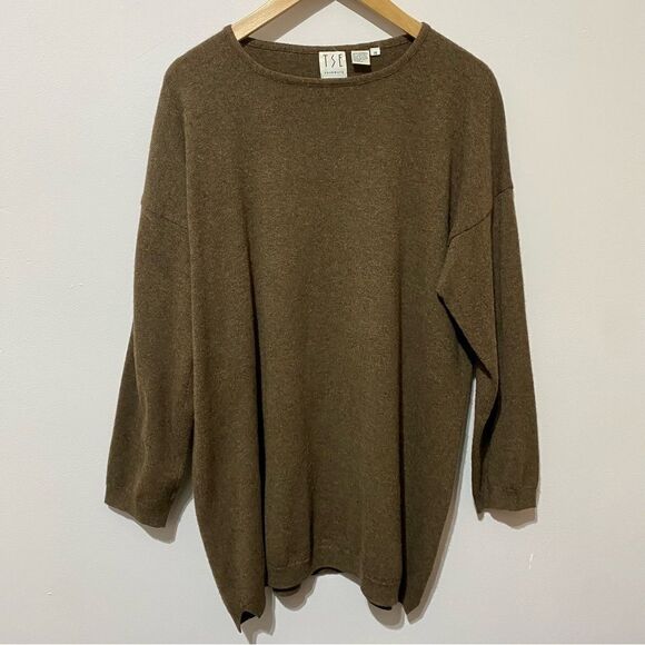 TSE 100% Cashmere Oversized Sweater - Picture 1 of 3